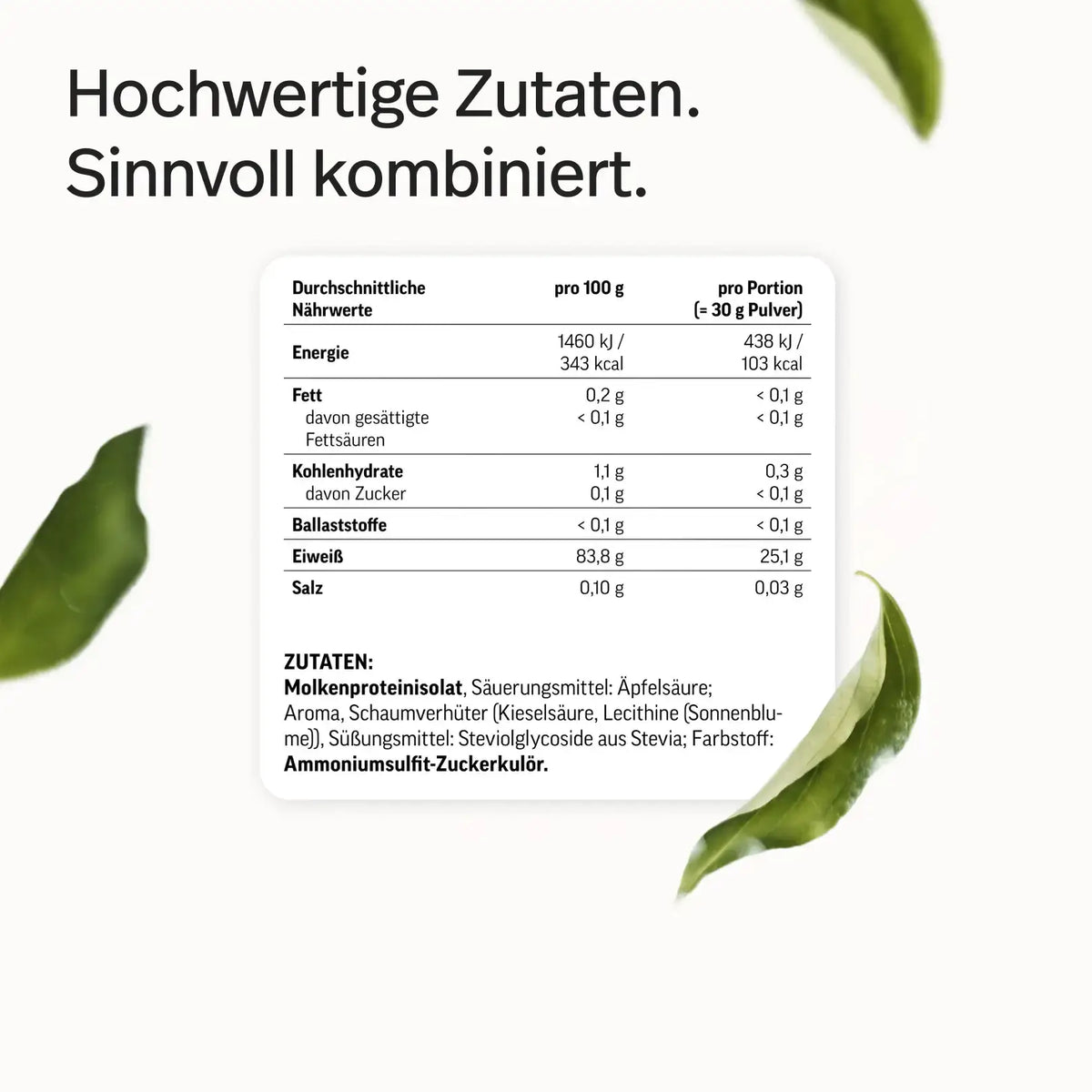 Clear Whey kaufen - edubily Whey Proteinpulver - Fitness Onlineshop