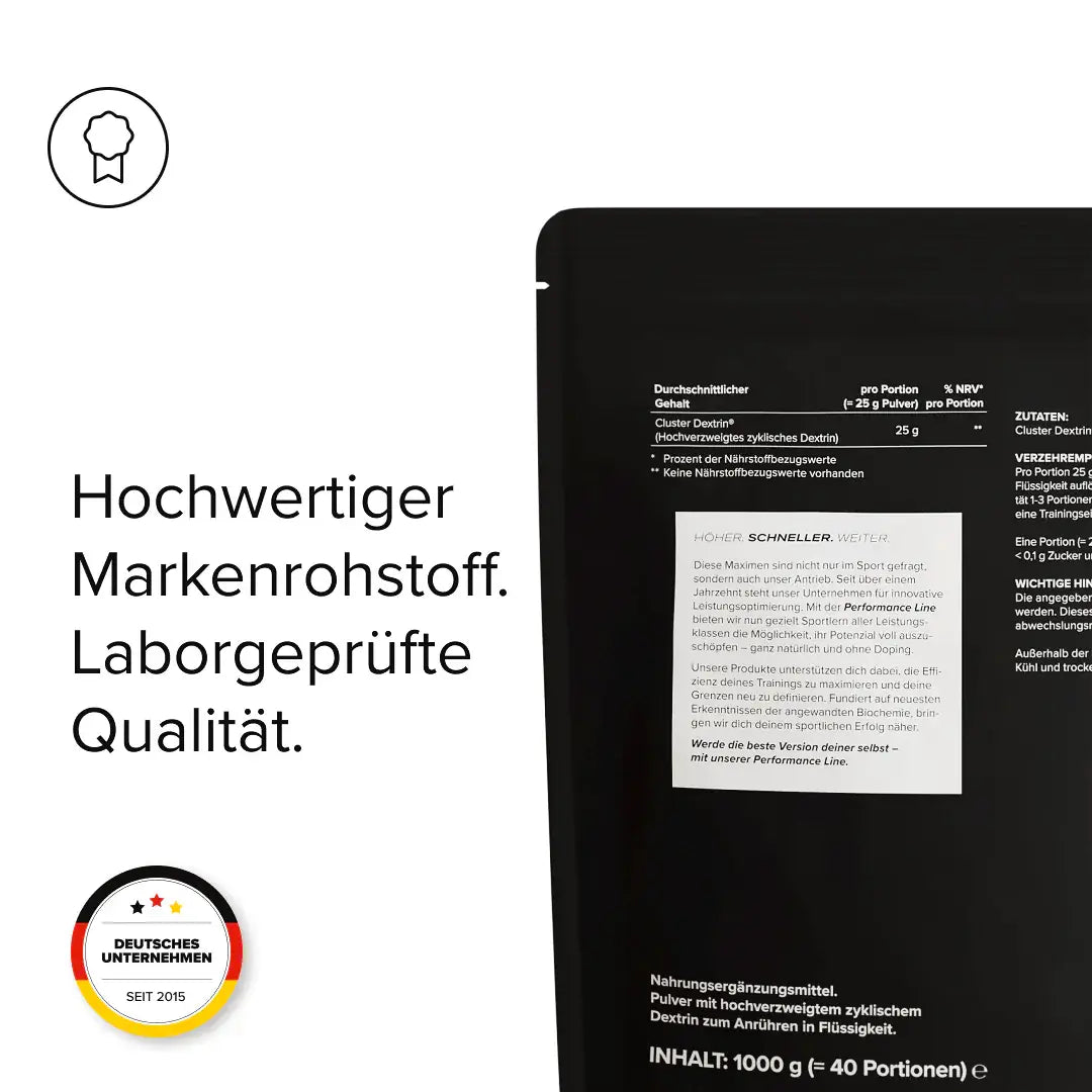 Cluster Dextrin kaufen - edubily Pre-Workout - Fitness Onlineshop