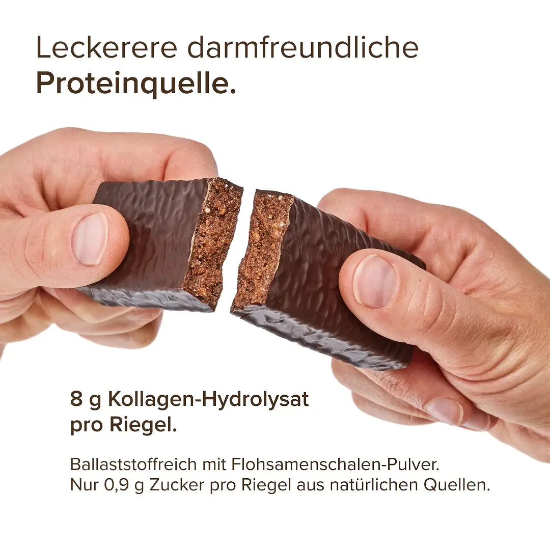Collagen Bar Dark Chocolate Almond kaufen - edubily Proteinriegel - Fitness Onlineshop