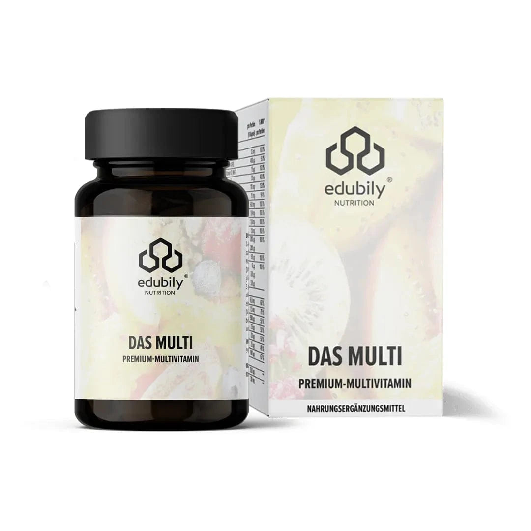 Das Multi - Premium Multivitamin mit Iod kaufen - edubily Vitamine - Fitness Onlineshop
