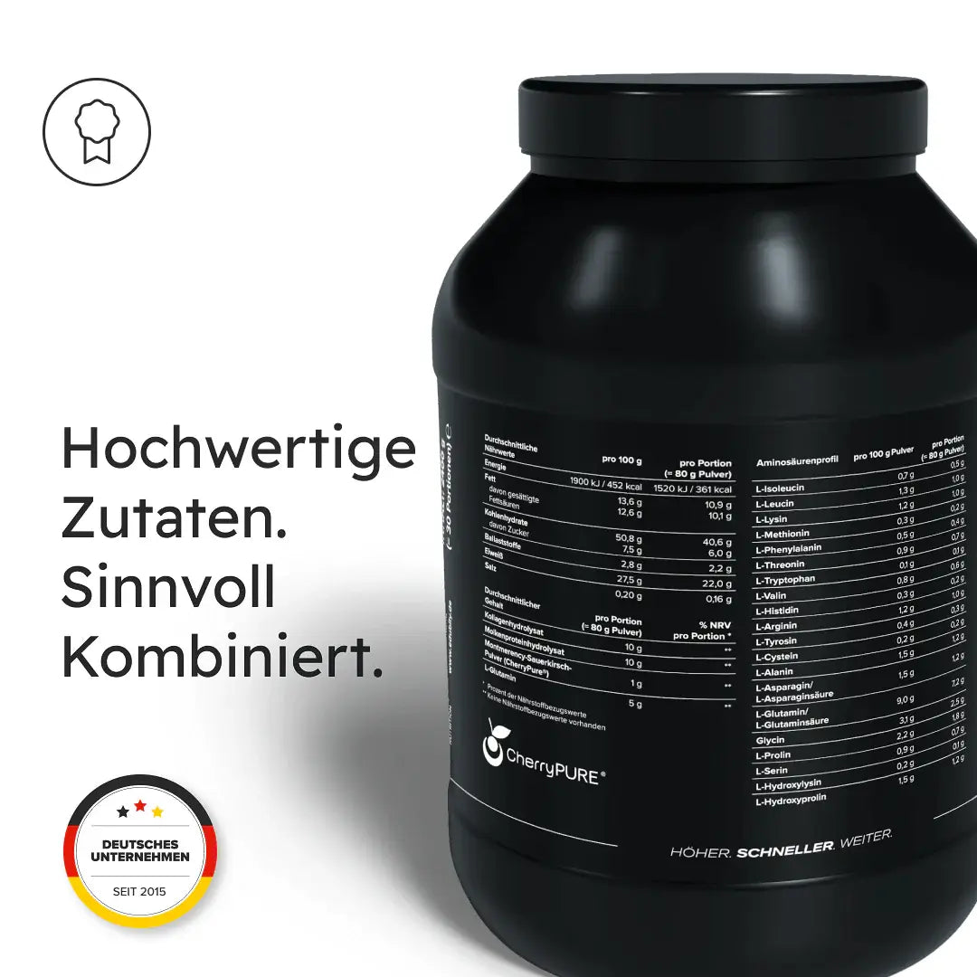 edurec (Post-Workout-Shake) kaufen - edubily Whey Proteinpulver - Fitness Onlineshop