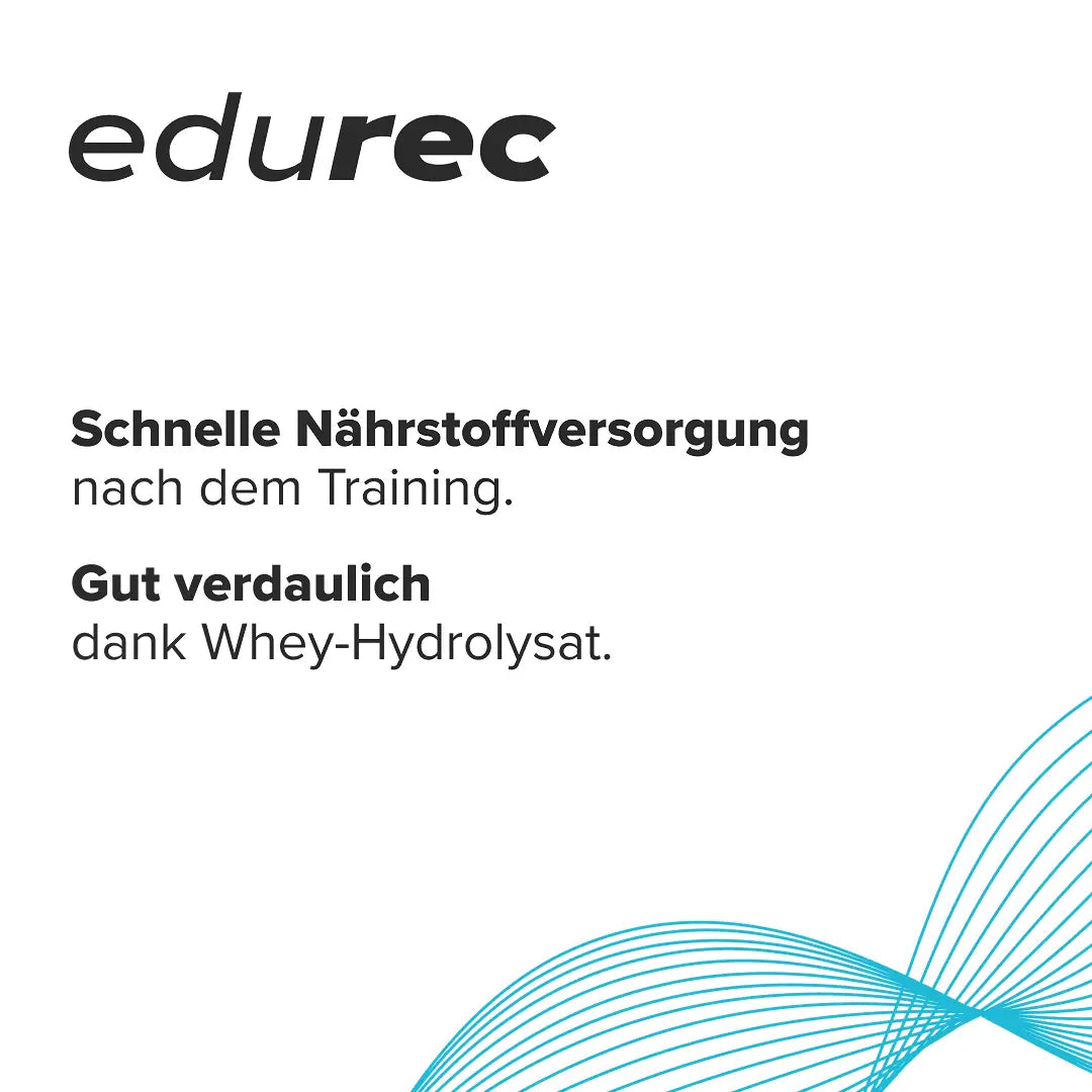 edurec (Post-Workout-Shake) kaufen - edubily Whey Proteinpulver - Fitness Onlineshop