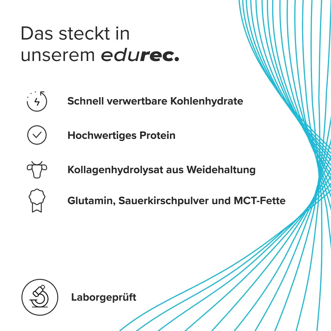 edurec (Post-Workout-Shake) kaufen - edubily Whey Proteinpulver - Fitness Onlineshop