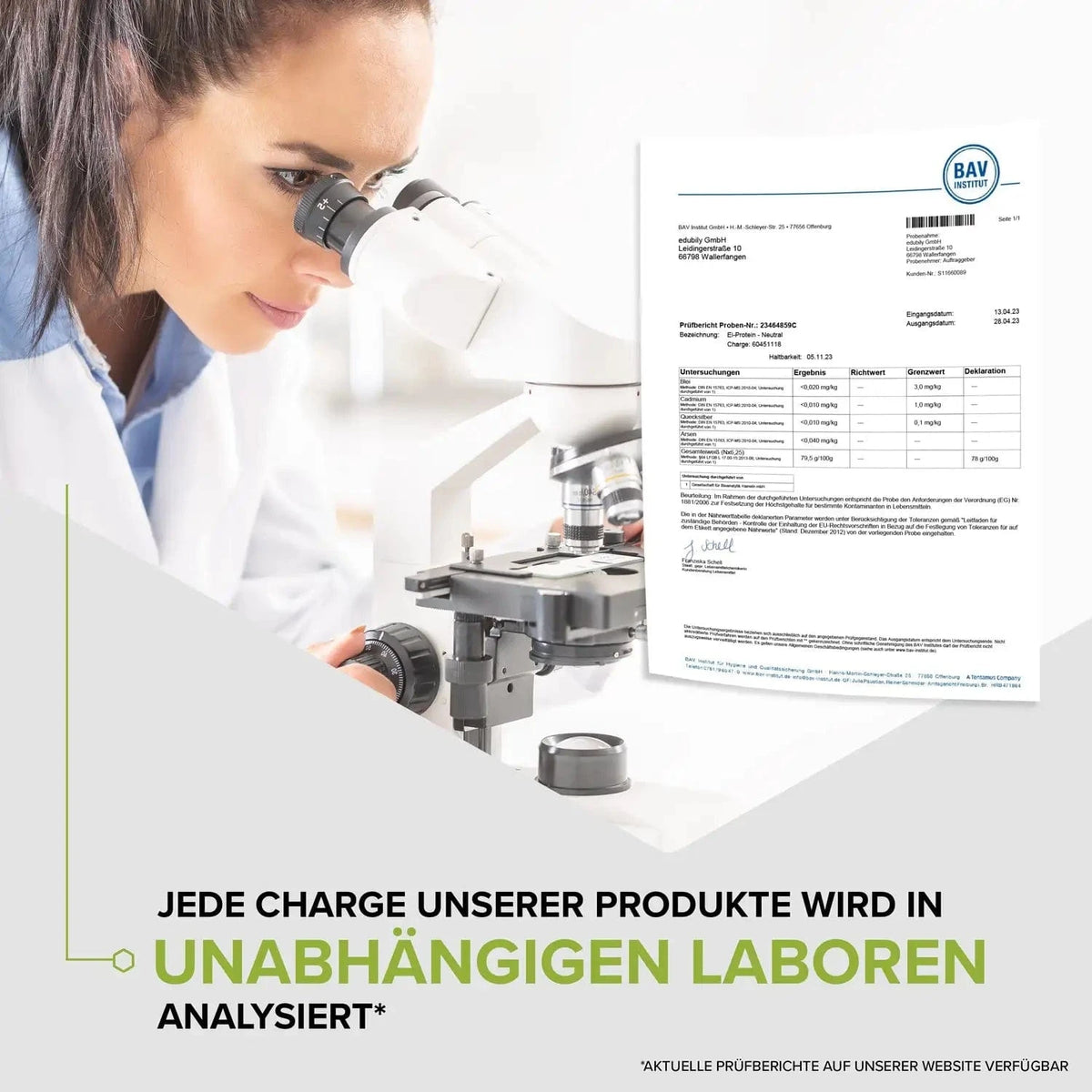 Ei-Protein Pulver aus Freilandhaltung kaufen - edubily Eiproteinpulver - Fitness Onlineshop