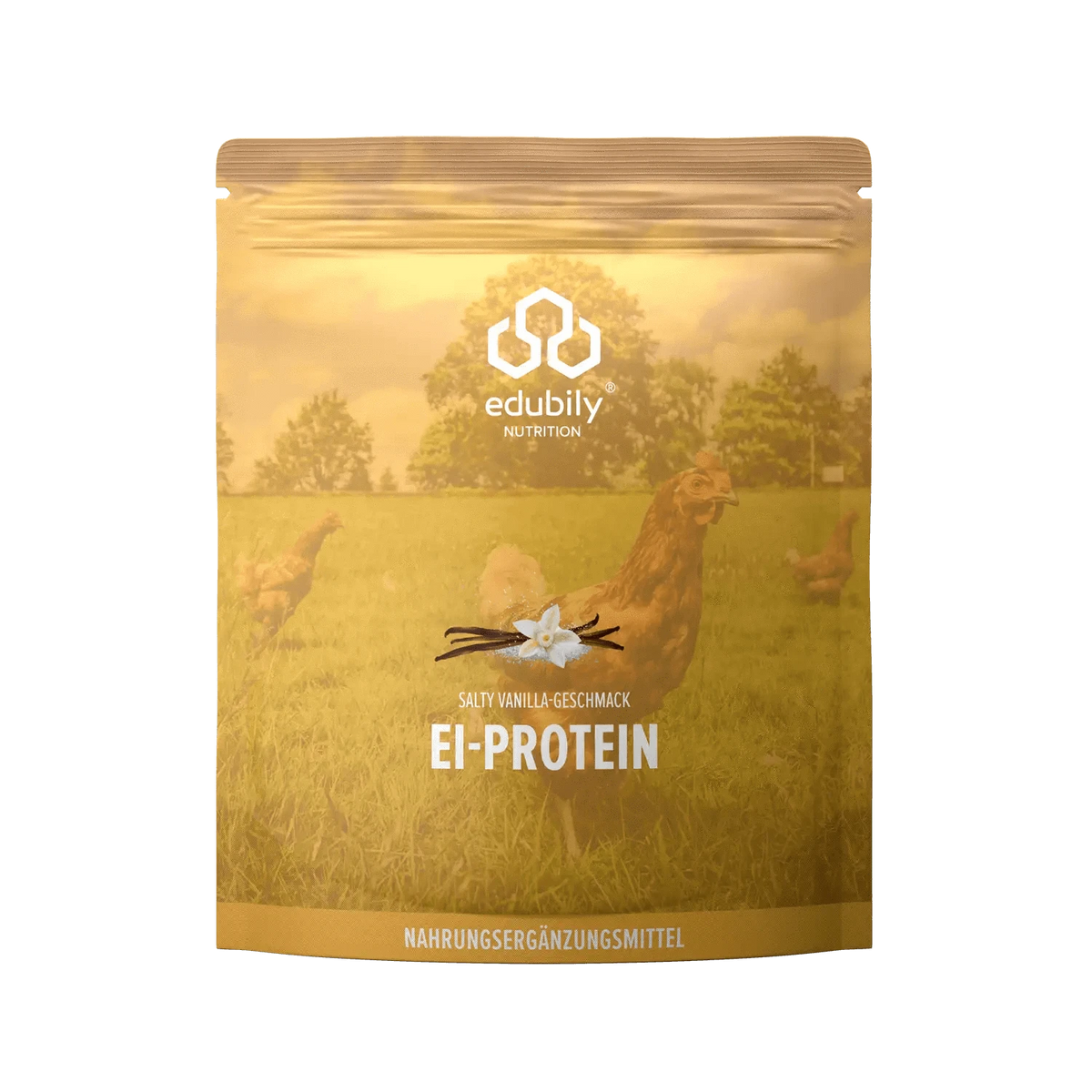 Ei-Protein Pulver aus Freilandhaltung Salty Vanilla kaufen - edubily Eiproteinpulver - Fitness Onlineshop