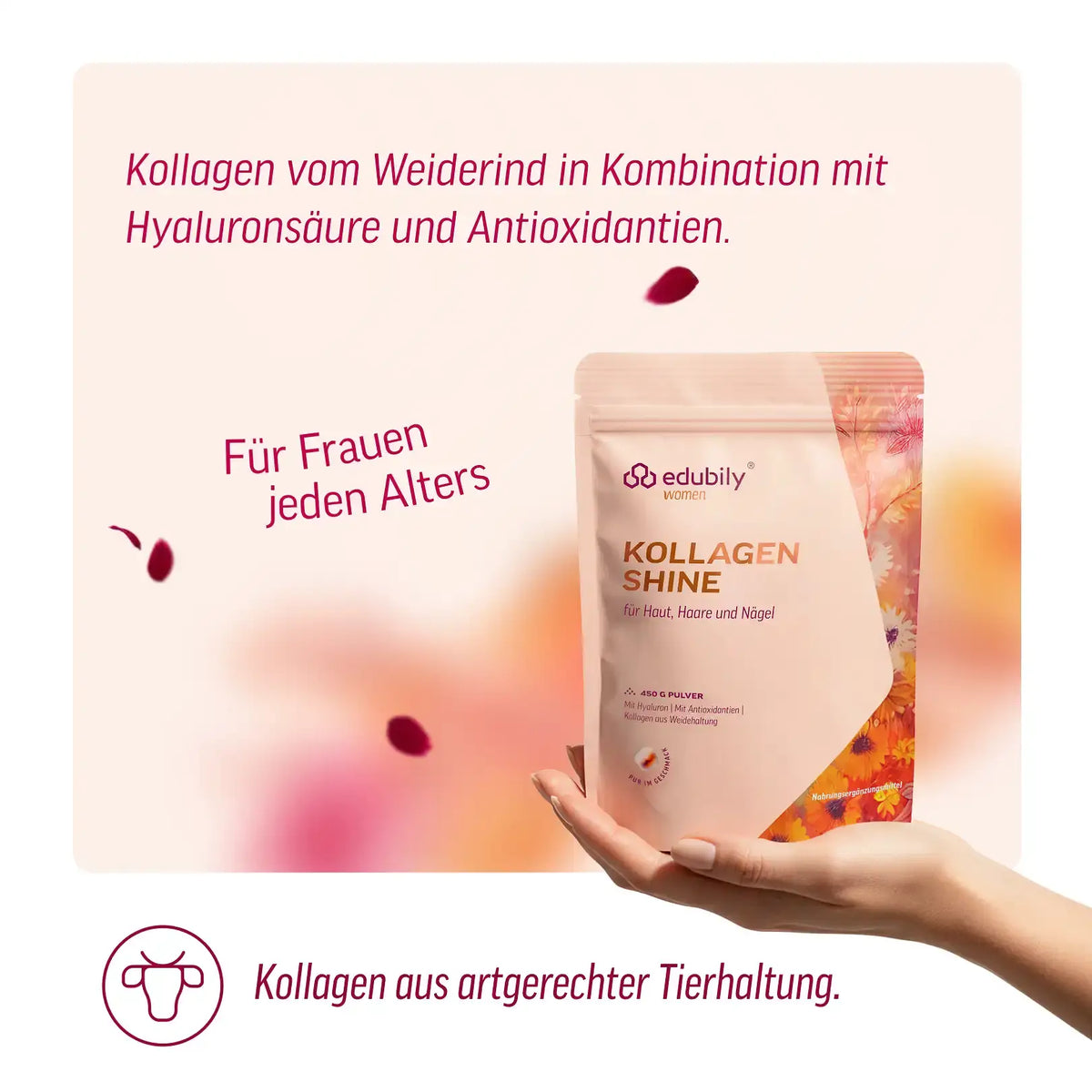 Kollagen Shine kaufen - edubily Kollagen - Fitness Onlineshop