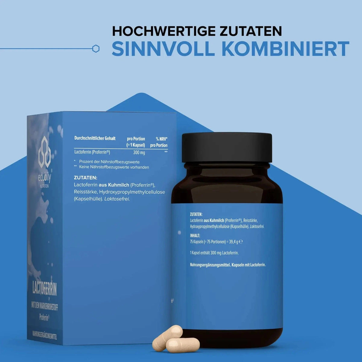 Lactoferrin kaufen - edubily Gesundheit - Fitness Onlineshop