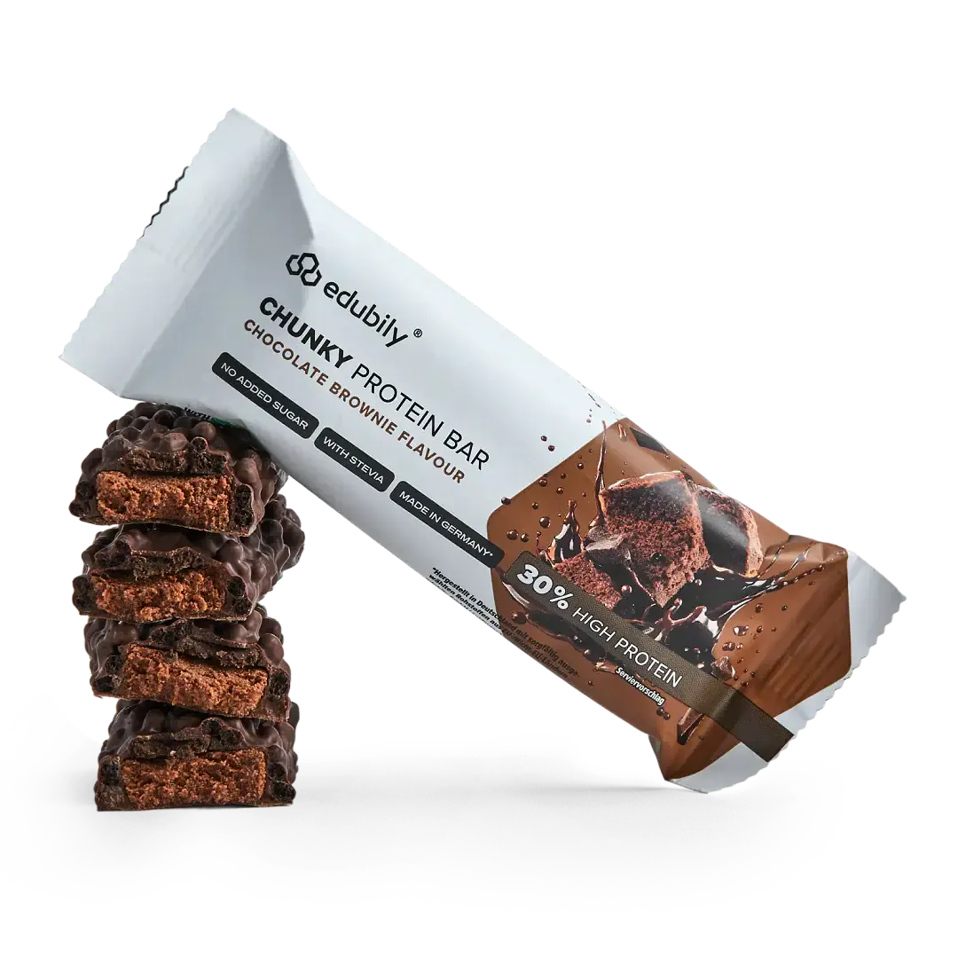 Protein Bar Chunky Chocolate Brownie 45 g kaufen - edubily Proteinriegel - Fitness Onlineshop