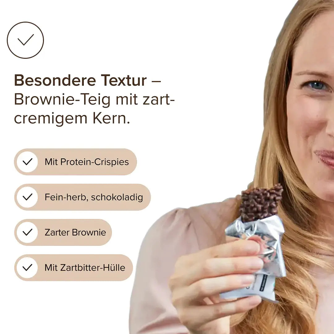 Protein Bar Chunky Chocolate Brownie kaufen - edubily Proteinriegel - Fitness Onlineshop