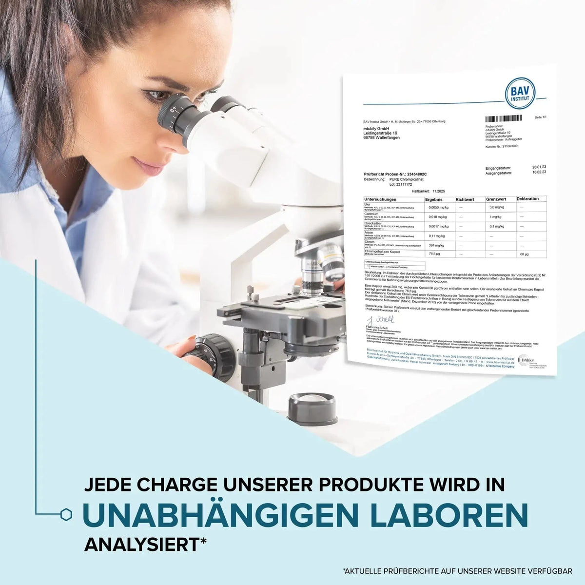 PURE Chrompicolinat Kapseln kaufen - edubily Chrom - Fitness Onlineshop