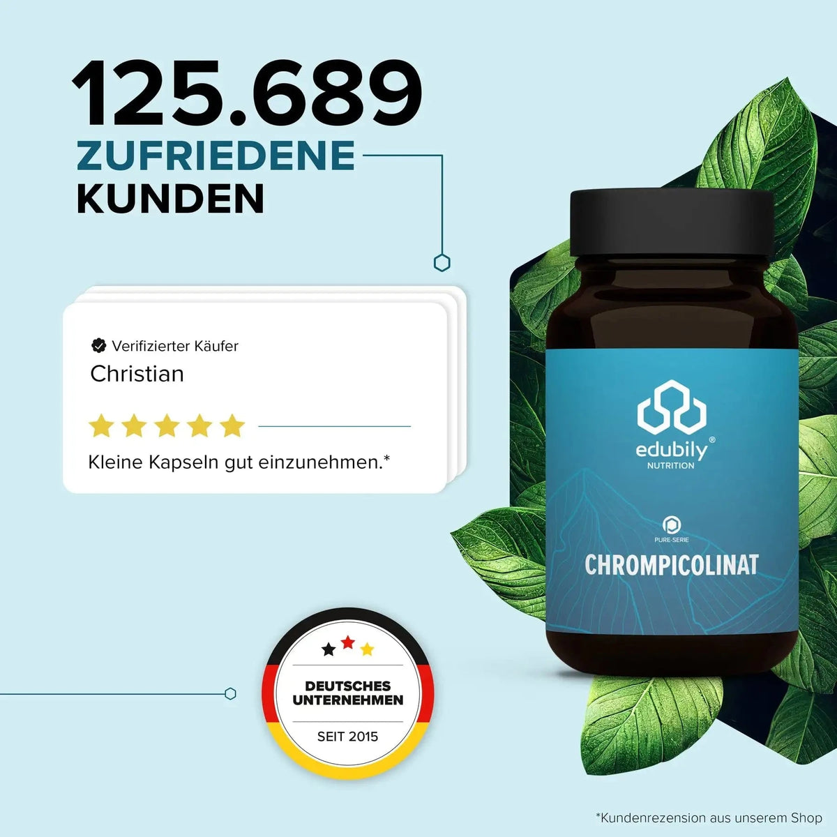 PURE Chrompicolinat Kapseln kaufen - edubily Chrom - Fitness Onlineshop