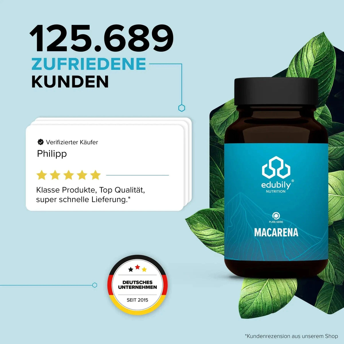 PURE Macarena Kapseln kaufen - edubily Adaptogene - Fitness Onlineshop
