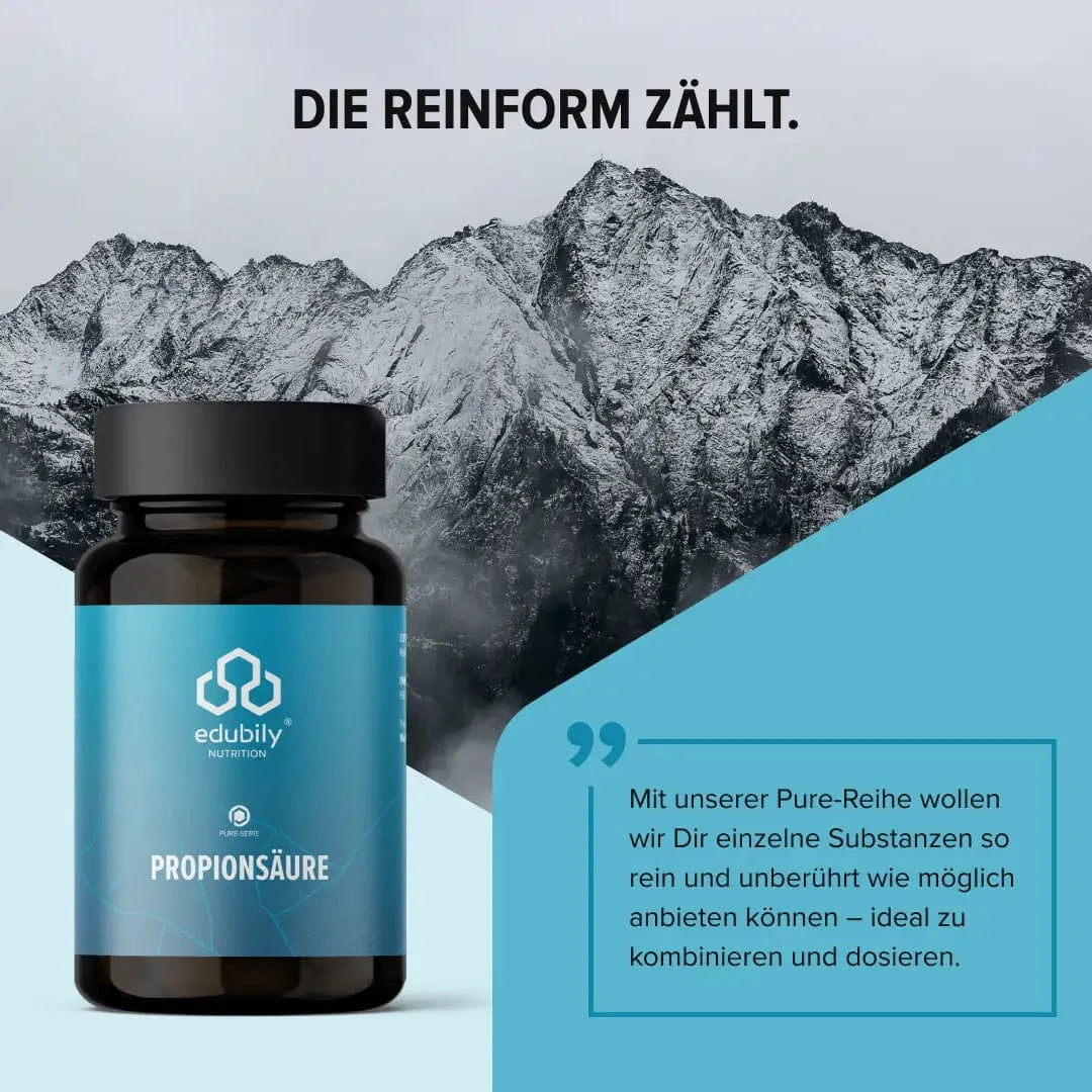 PURE Propionsäure Kapseln kaufen - edubily Verdauung - Fitness Onlineshop