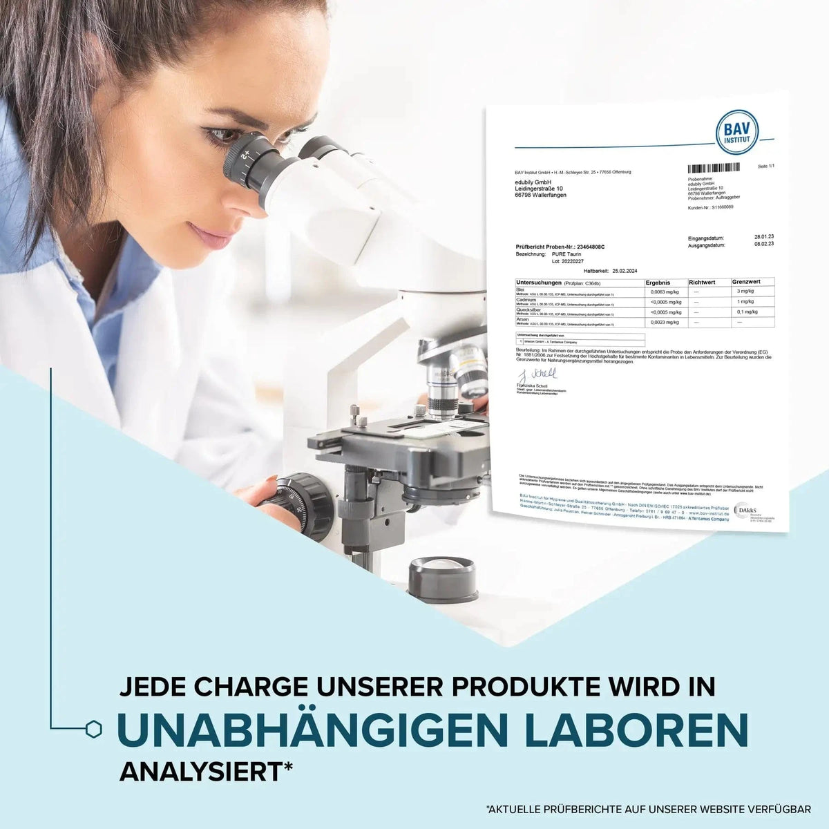PURE Taurin Kapseln kaufen - edubily Weitere Aminosäuren - Fitness Onlineshop