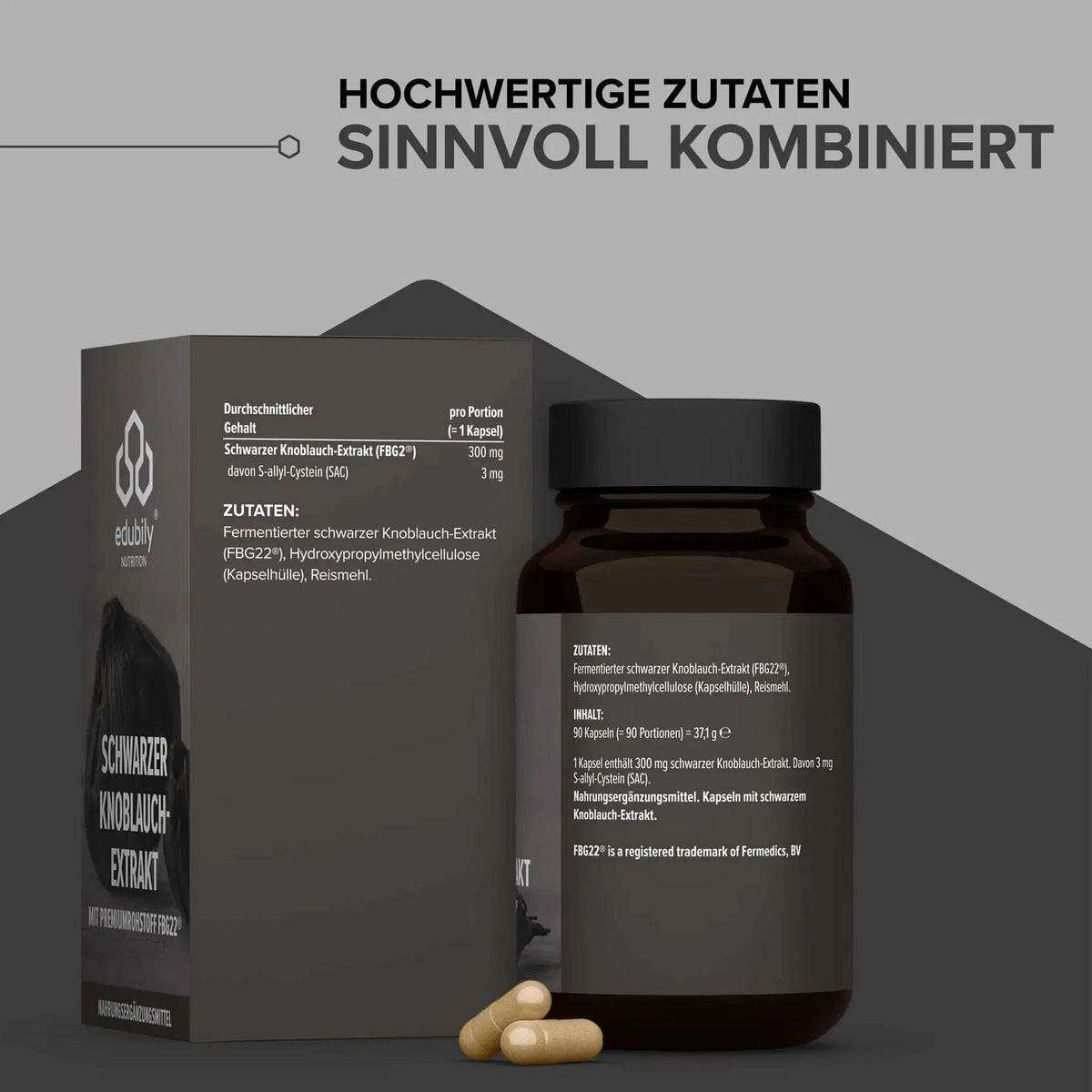 Schwarzer Knoblauch kaufen - edubily Gesundheit - Fitness Onlineshop