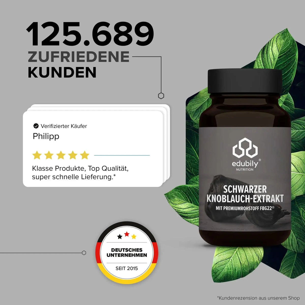 Schwarzer Knoblauch kaufen - edubily Gesundheit - Fitness Onlineshop