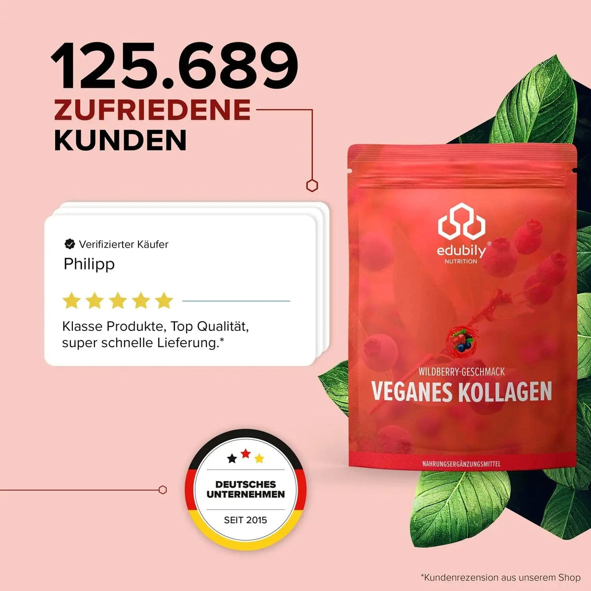 Veganes Kollagen Pulver kaufen - edubily Vegane Proteinpulver - Fitness Onlineshop