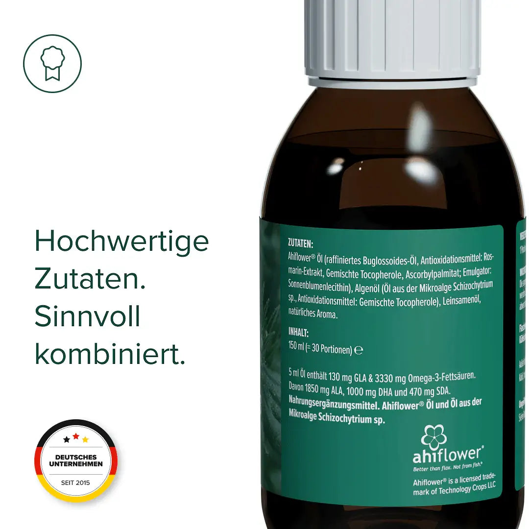 Veganes Omega-3 Öl kaufen - edubily Omega 3 - Fitness Onlineshop