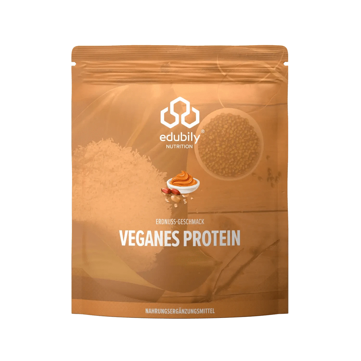 Veganes Proteinpulver Erdnuss kaufen - edubily Vegane Proteinpulver - Fitness Onlineshop