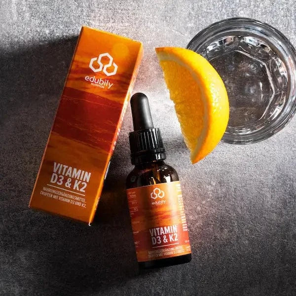 Vitamin D3 & K2 Tropfen 30 ml kaufen - edubily Vitamine - Fitness Onlineshop