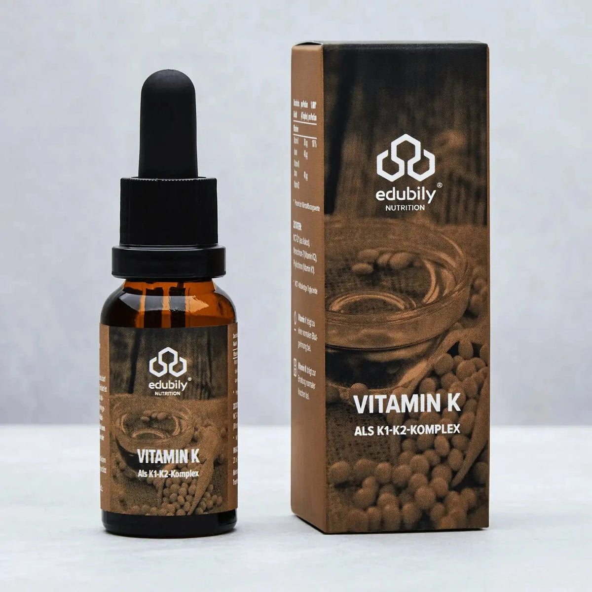 Vitamin K-Komplex mit K1 und K2-MK7 20ml kaufen - edubily Vitamine - Fitness Onlineshop