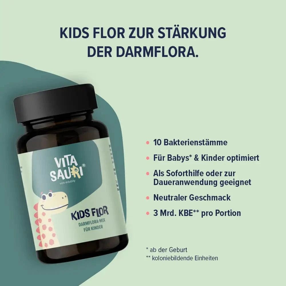Vitasauri® - Kids Flor kaufen - edubily Verdauung - Fitness Onlineshop