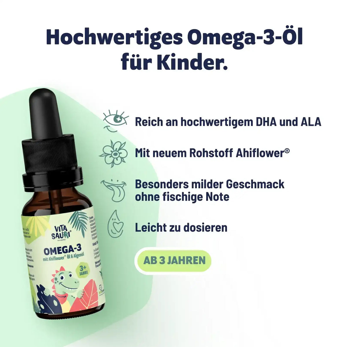 Vitasauri® Kids Omega-3 kaufen - edubily Omega 3 - Fitness Onlineshop