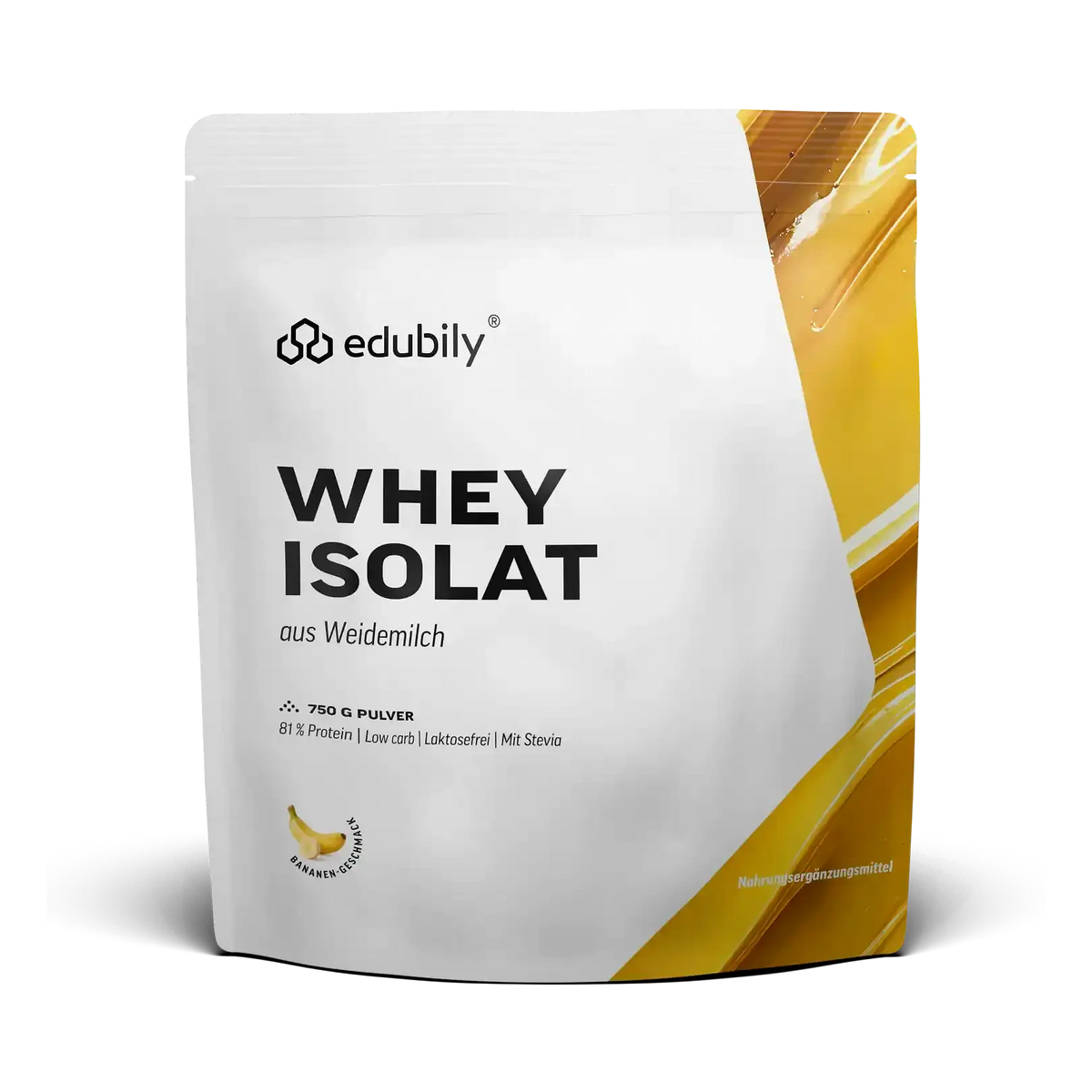Whey-Isolat Pulver aus Weidemilch Banane kaufen - edubily Whey Proteinpulver - Fitness Onlineshop