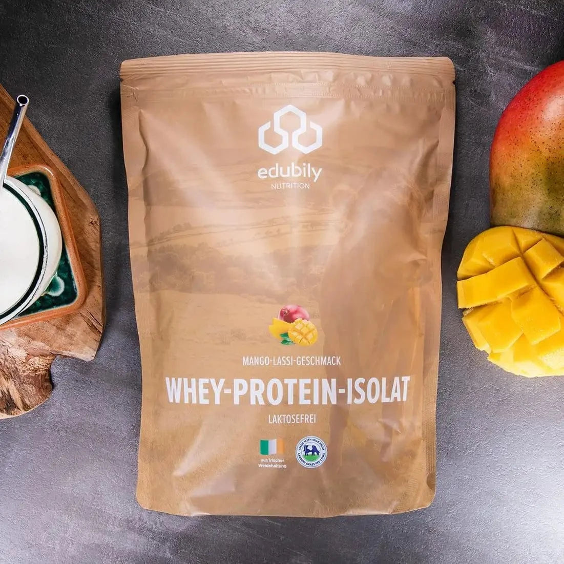 Whey-Isolat Pulver aus Weidemilch kaufen - edubily Whey Proteinpulver - Fitness Onlineshop