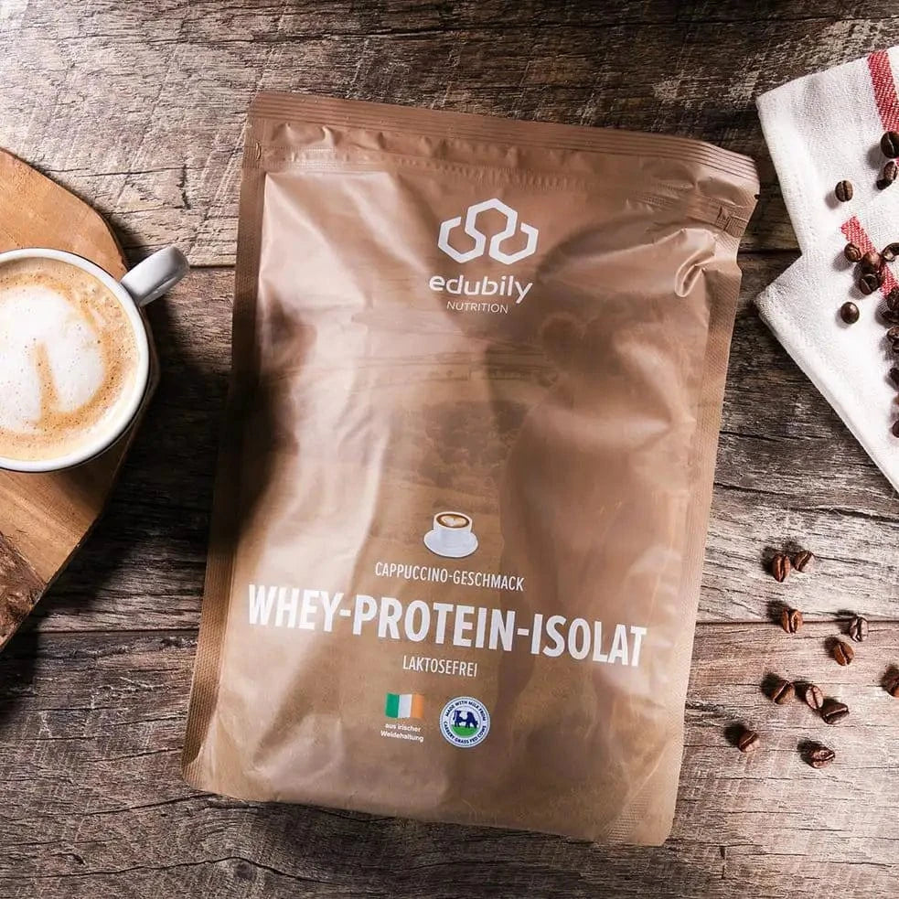 Whey-Isolat Pulver aus Weidemilch kaufen - edubily Whey Proteinpulver - Fitness Onlineshop