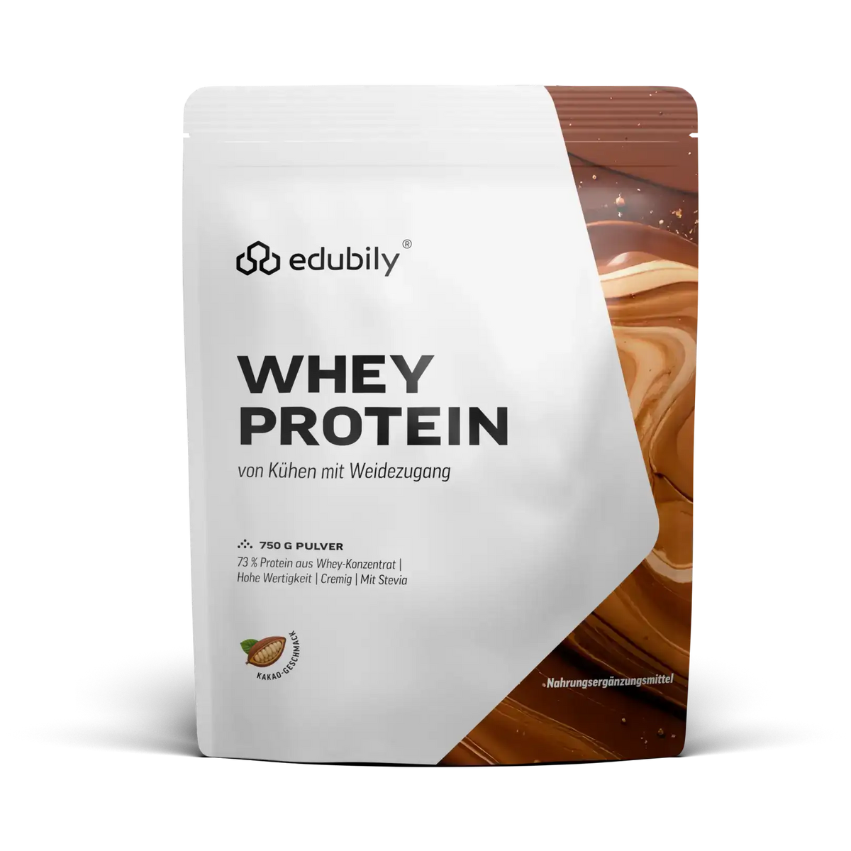 Whey Protein Konzentrat Kakao kaufen - edubily Whey Proteinpulver - Fitness Onlineshop