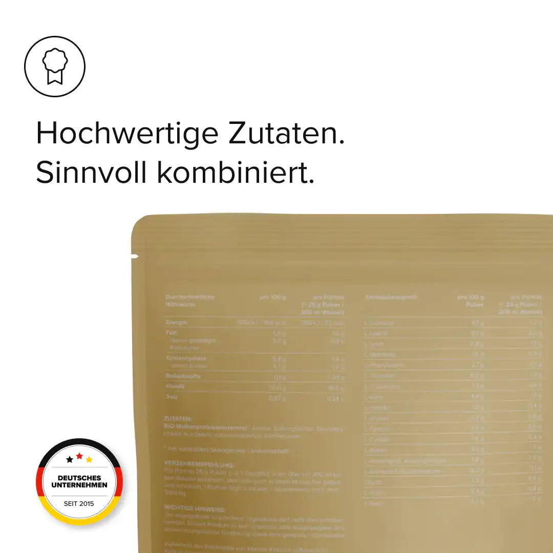 Whey Protein Konzentrat kaufen - edubily Whey Proteinpulver - Fitness Onlineshop