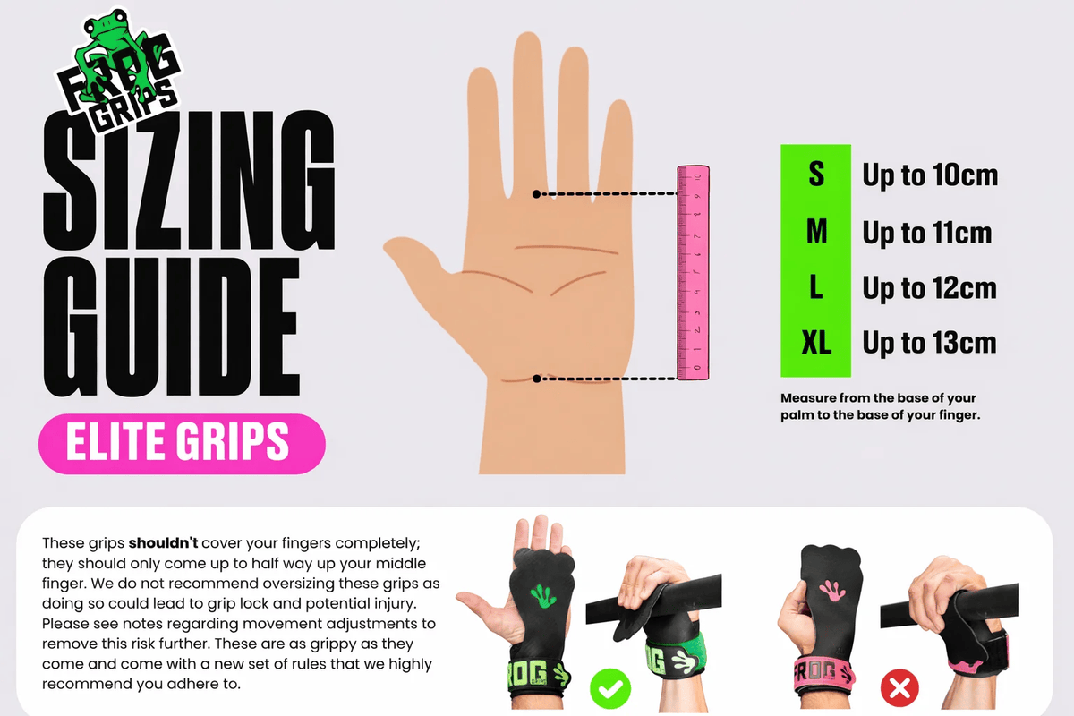 Frog Grips Elite kaufen - Frog Grips Gymnastics Grips - Fitness Onlineshop