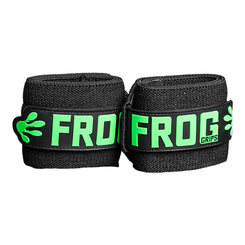 Frog HD Wrist Wraps (Handgelenkbandagen) Grün kaufen - Frog Grips Handgelenkbandagen - Fitness Onlineshop