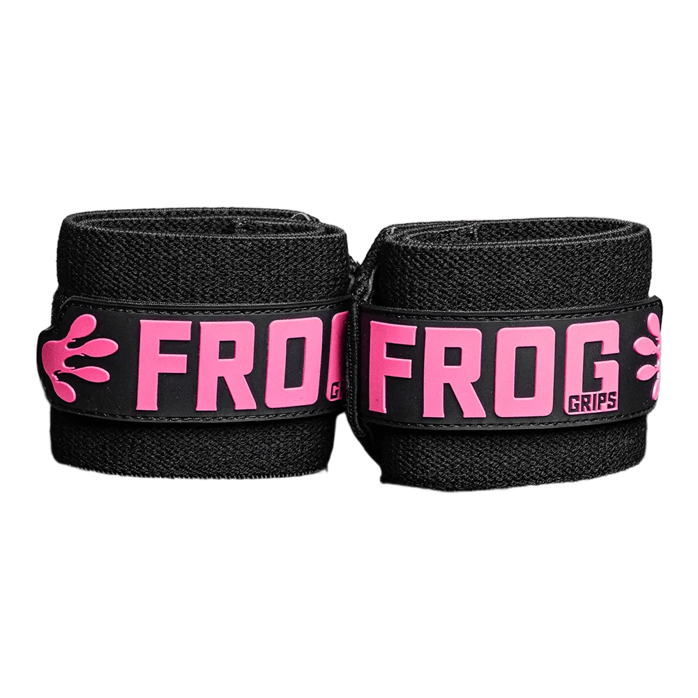 Frog HD Wrist Wraps (Handgelenkbandagen) Pink kaufen - Frog Grips Handgelenkbandagen - Fitness Onlineshop