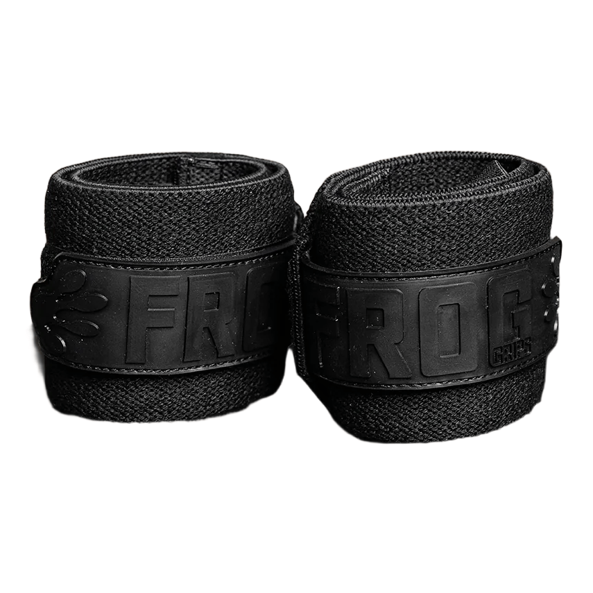 Frog HD Wrist Wraps (Handgelenkbandagen) Schwarz kaufen - Frog Grips Handgelenkbandagen - Fitness Onlineshop