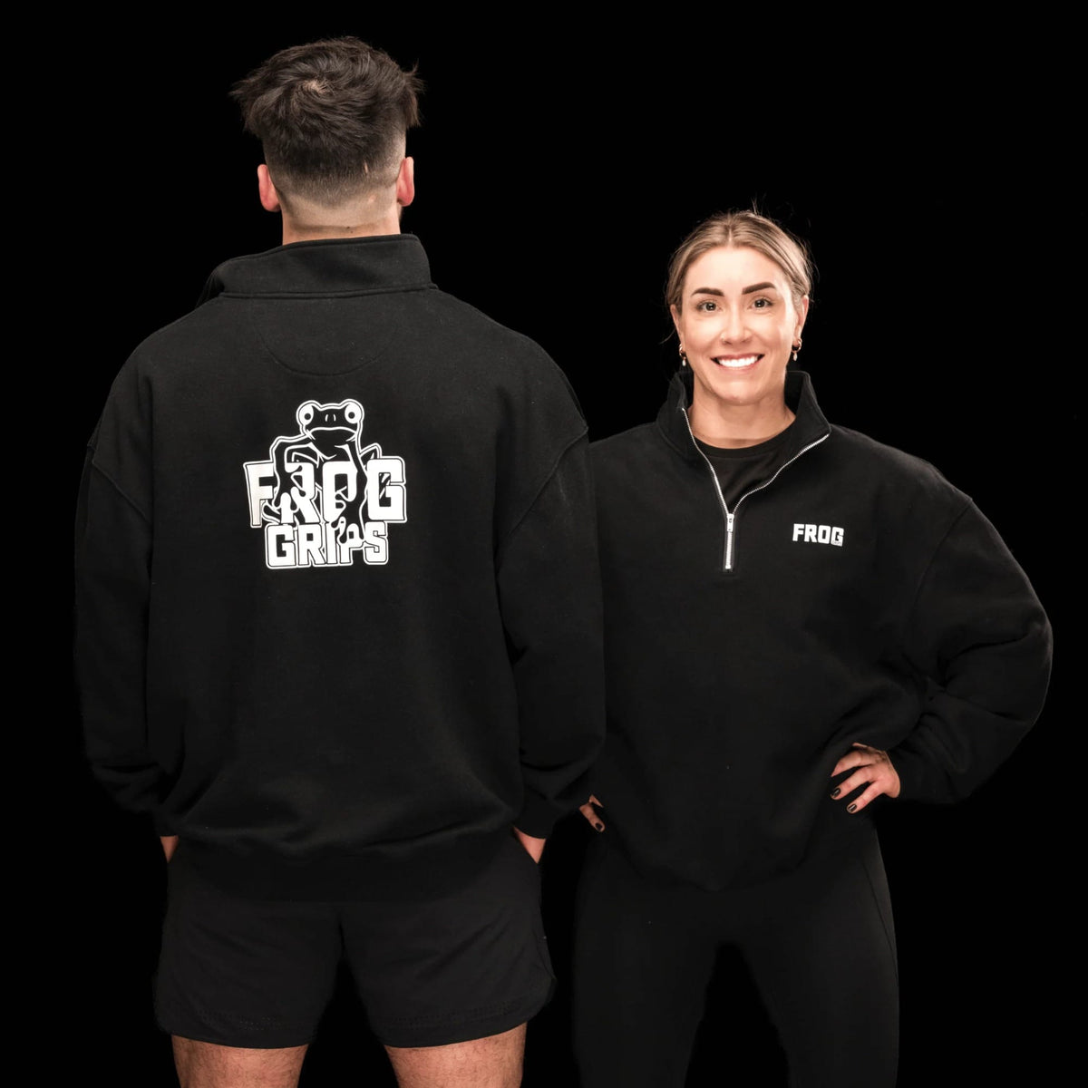 Frog Quarter Zips kaufen - Frog Grips Oberteile Herren - Fitness Onlineshop