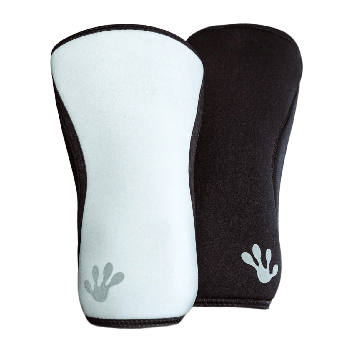 Frog Reversible Knee Sleeves (Kniebandagen Paar) Schwarz/Weiss / XS kaufen - Frog Grips Kniebandagen - Fitness Onlineshop