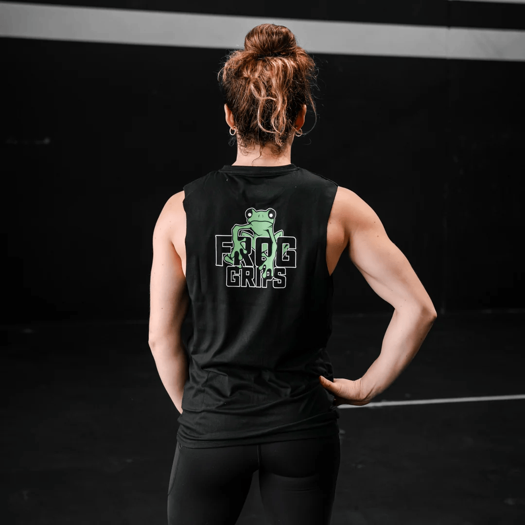 Frog Unisex Muscle T-Shirt kaufen - Frog Grips Oberteile Herren - Fitness Onlineshop