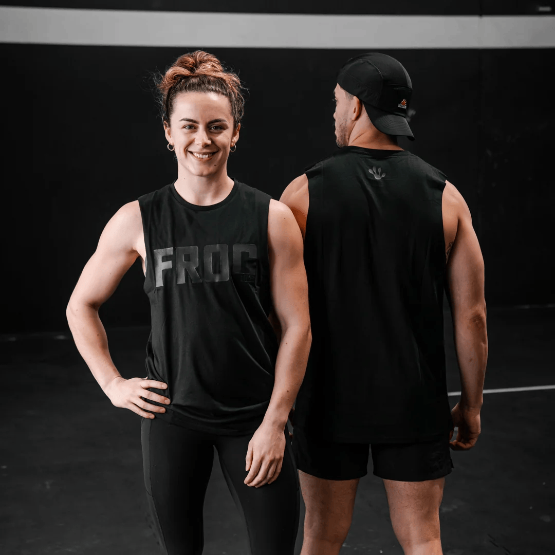 Frog Unisex Muscle T-Shirt kaufen - Frog Grips Oberteile Herren - Fitness Onlineshop