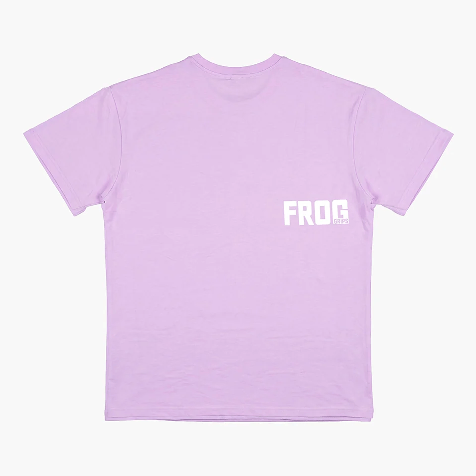 Frog Unisex Oversized T-Shirt (Lavendel) kaufen - Frog Grips Oberteile Unisex - Fitness Onlineshop