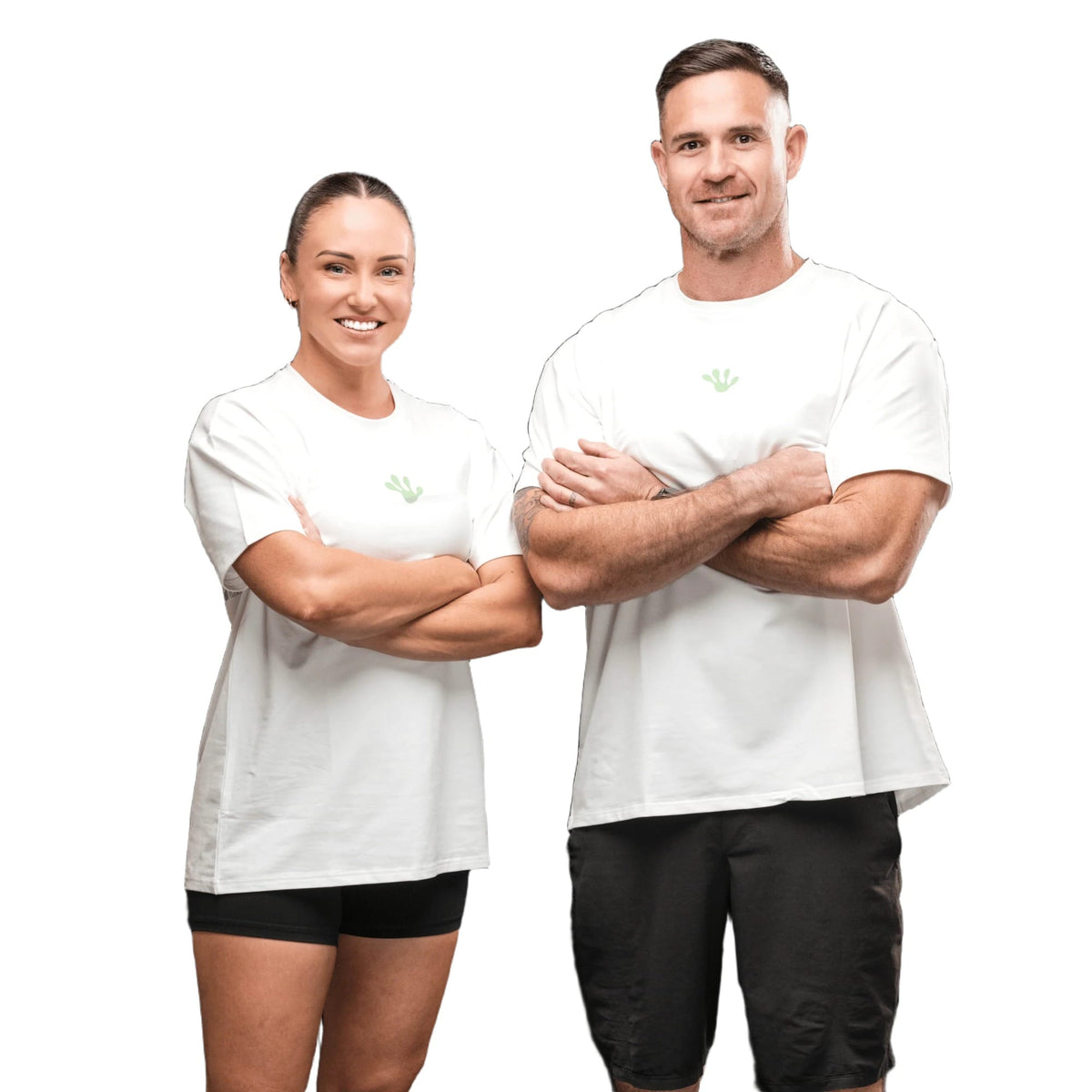 Frog Unisex Oversized T-Shirt Weiss/Grün / XXXL kaufen - Frog Grips Oberteile Unisex - Fitness Onlineshop