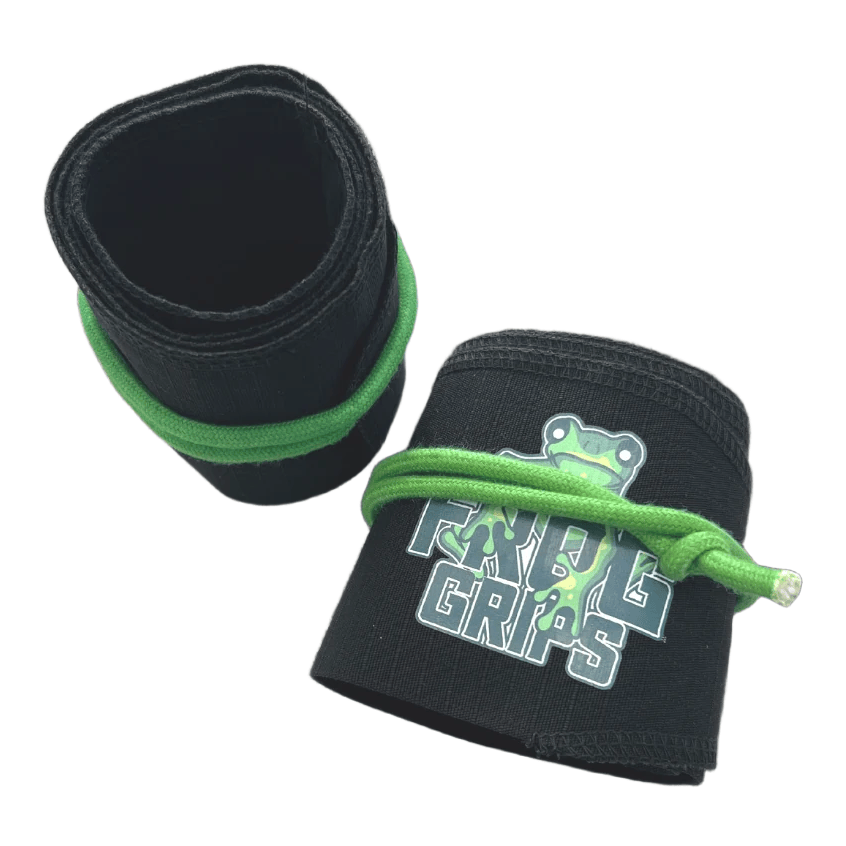 Frog Wrist Wraps (Handgelenkbandagen) Schwarz kaufen - Frog Grips Handgelenkbandagen - Fitness Onlineshop
