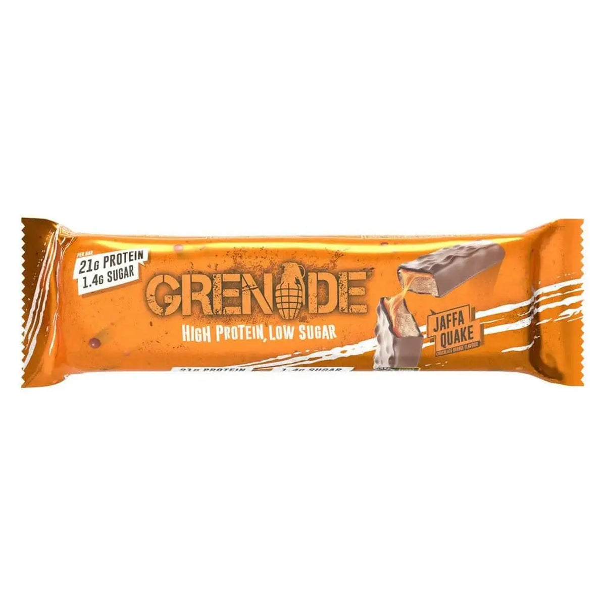 Grenade Grenade Protein Bar 60 g Jaffa Quake kaufen bei haghpowered.com
