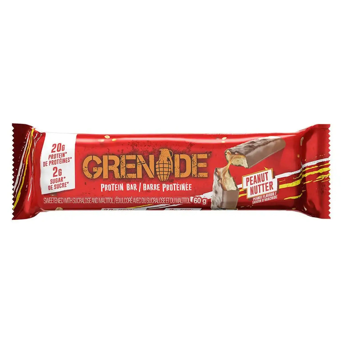 Grenade Protein Bar 60 g / Peanut Nutter kaufen - Grenade Proteinriegel - Fitness Onlineshop