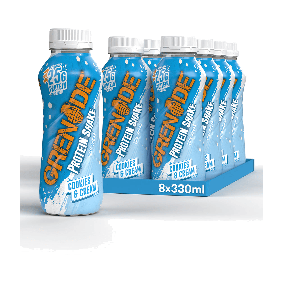 Grenade Protein Shake 8 x 330 ml / Cookies & Cream kaufen - Grenade Fertige Proteinshakes - Fitness Onlineshop