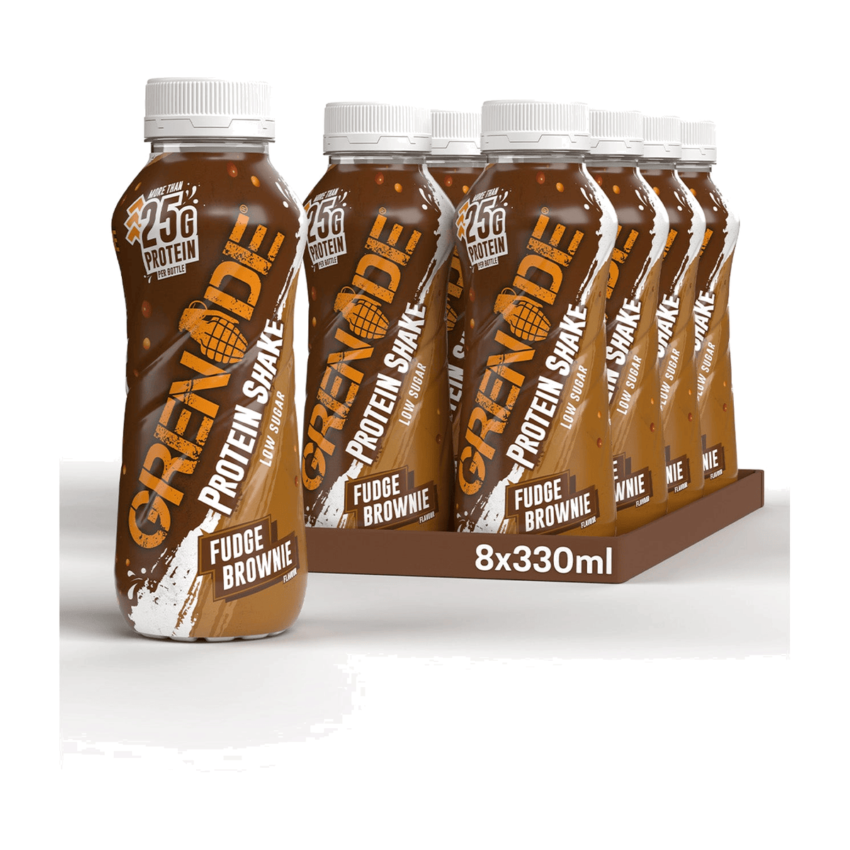 Grenade Protein Shake 8 x 330 ml / Fudge Brownie kaufen - Grenade Fertige Proteinshakes - Fitness Onlineshop