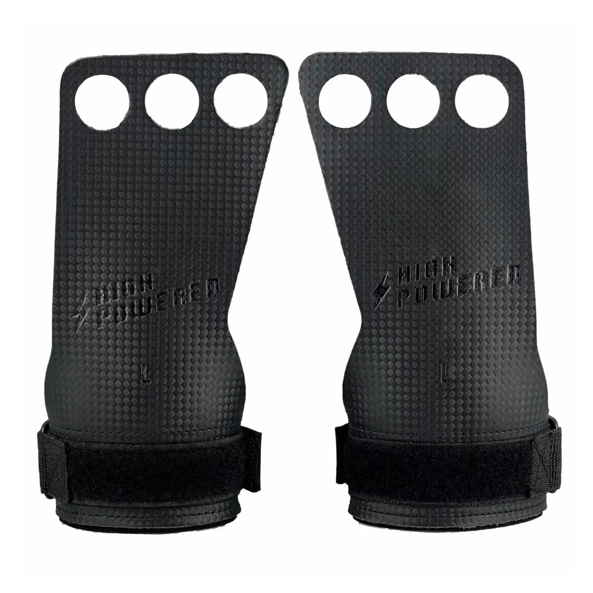 Carbon Hand Grips (3-Loch) kaufen - HighPowered Gymnastics Grips - Fitness Onlineshop