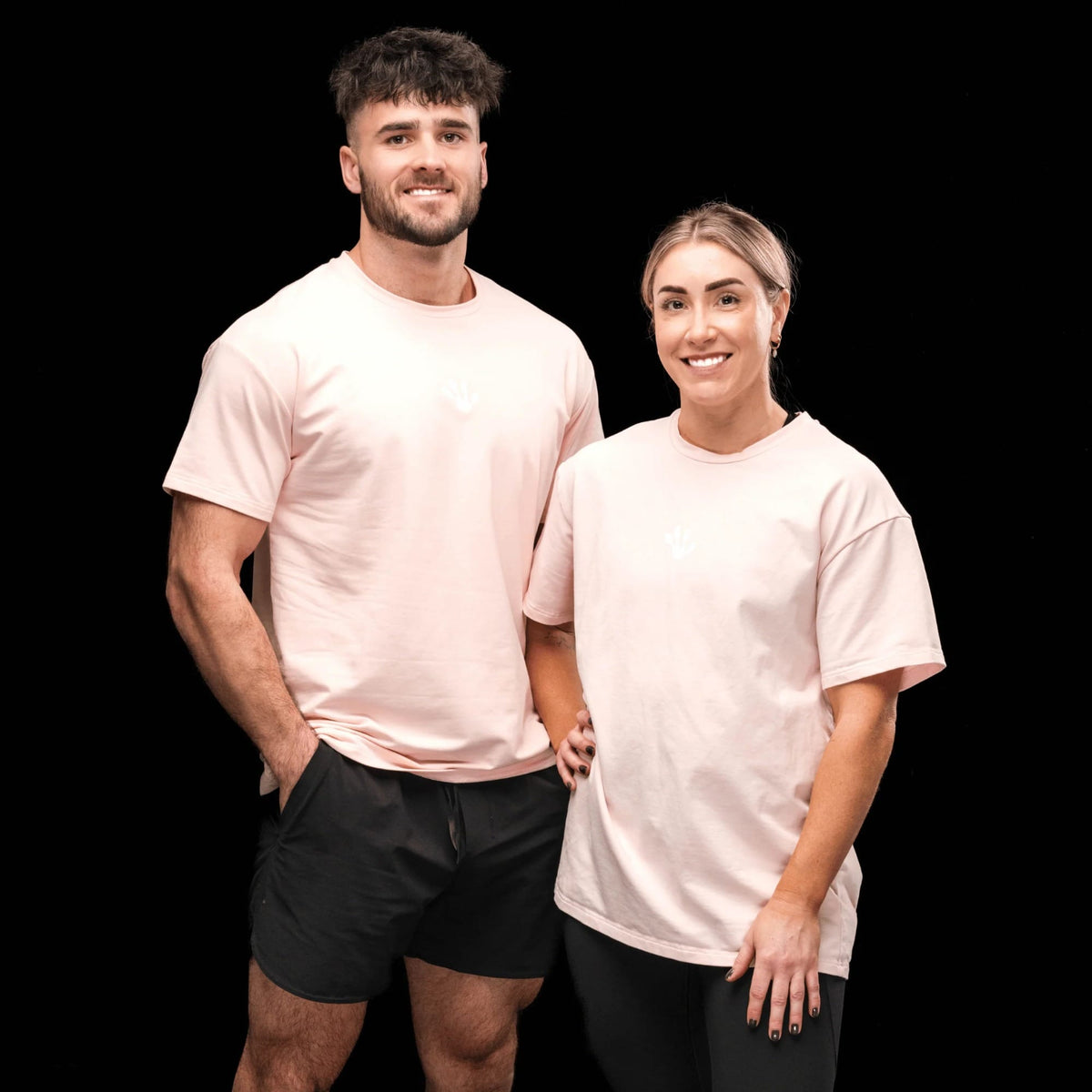 Frog Unisex Oversized T-Shirt (Peach) kaufen - HighPowered Fitness Oberteile Unisex - Fitness Onlineshop