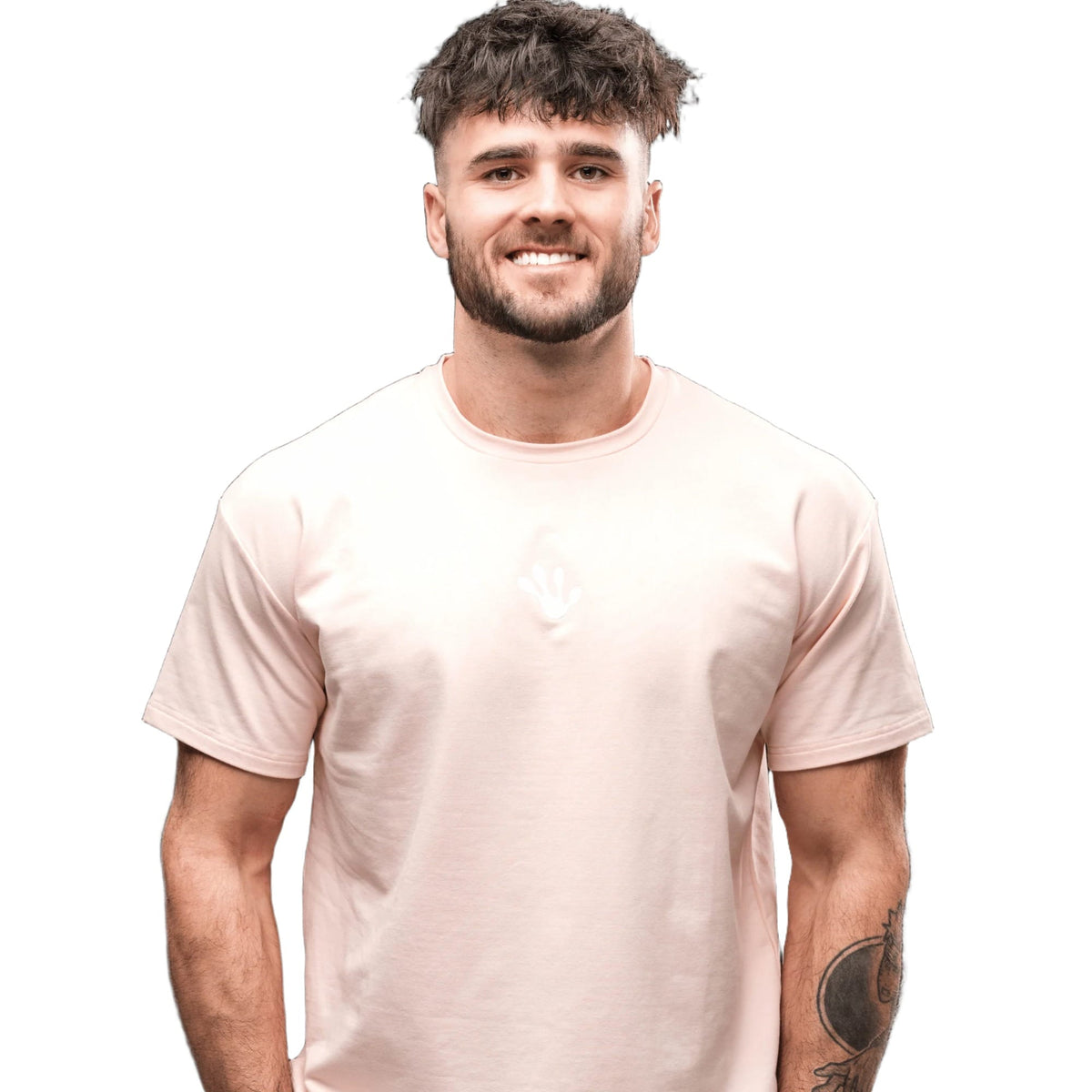 Frog Unisex Oversized T-Shirt (Peach) kaufen - HighPowered Fitness Oberteile Unisex - Fitness Onlineshop